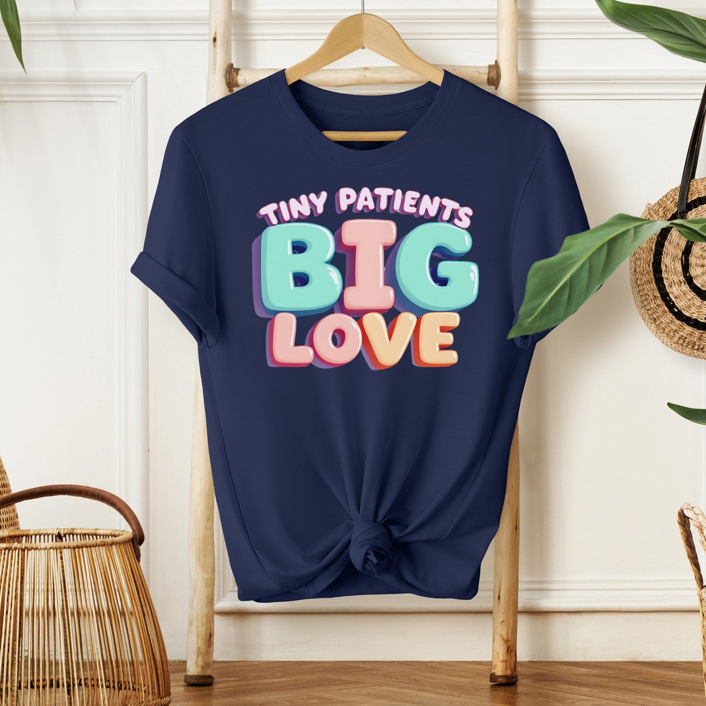 “Tiny Patients, Big Love” Pediatric Nurse Tee