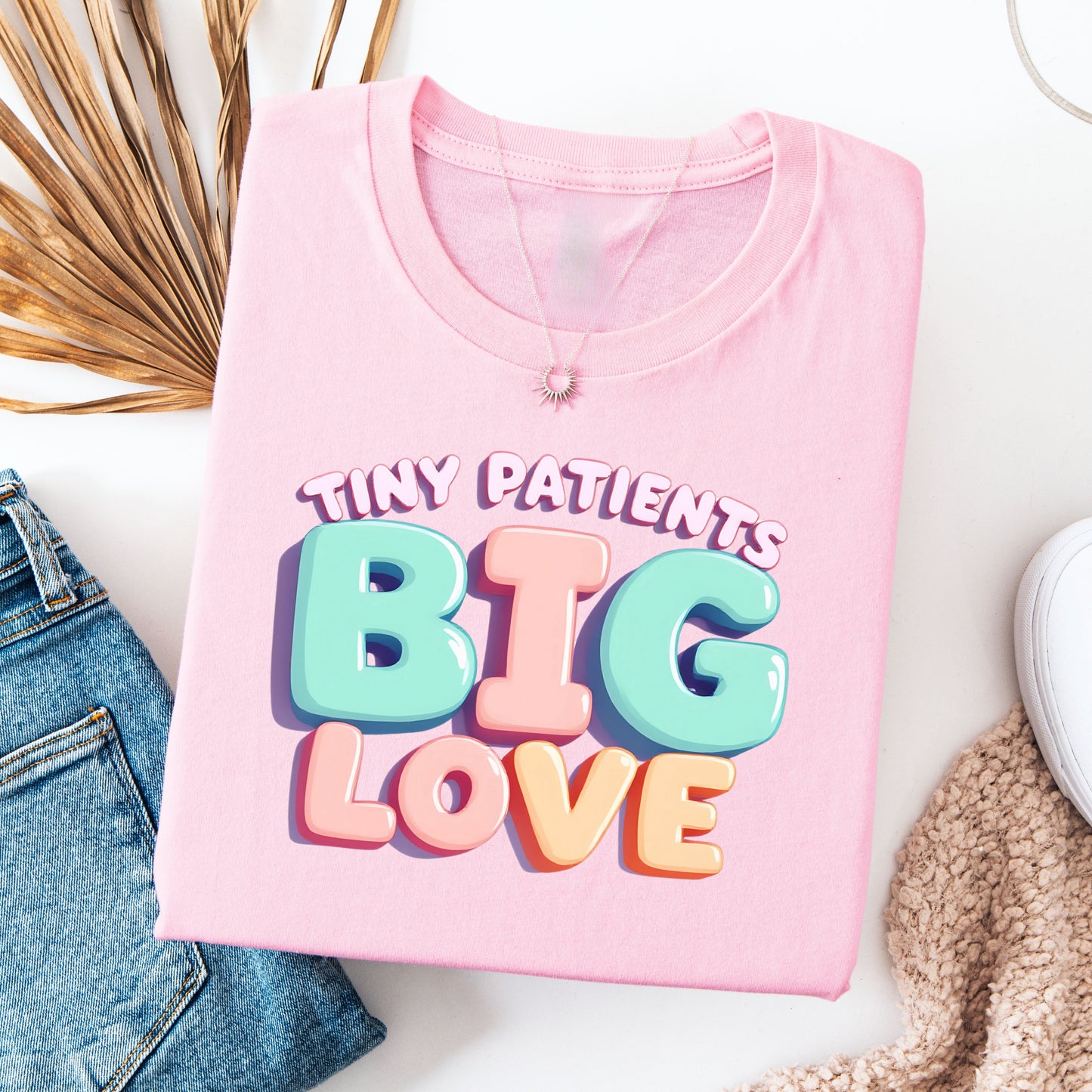 “Tiny Patients, Big Love” Pediatric Nurse Tee