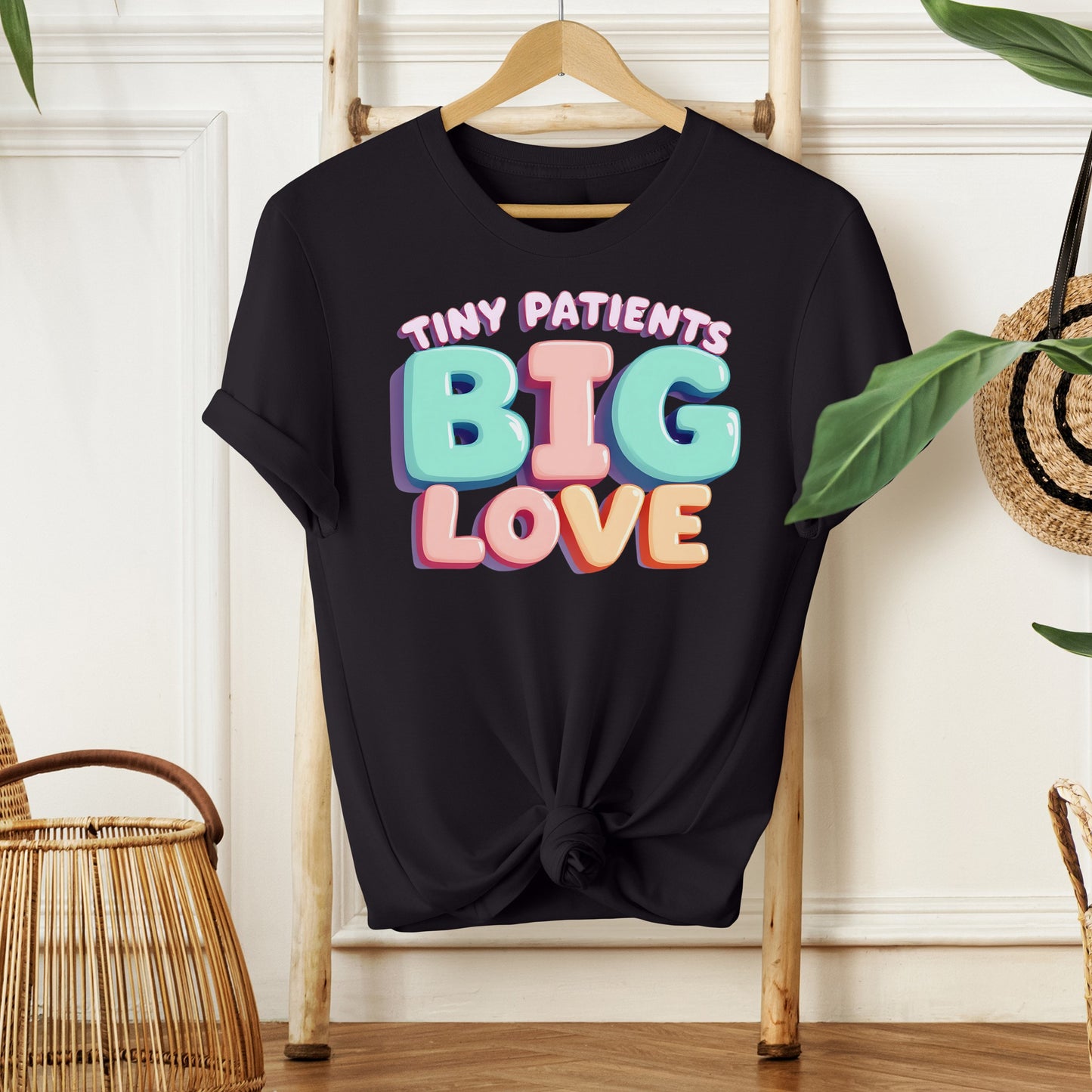 “Tiny Patients, Big Love” Pediatric Nurse Tee