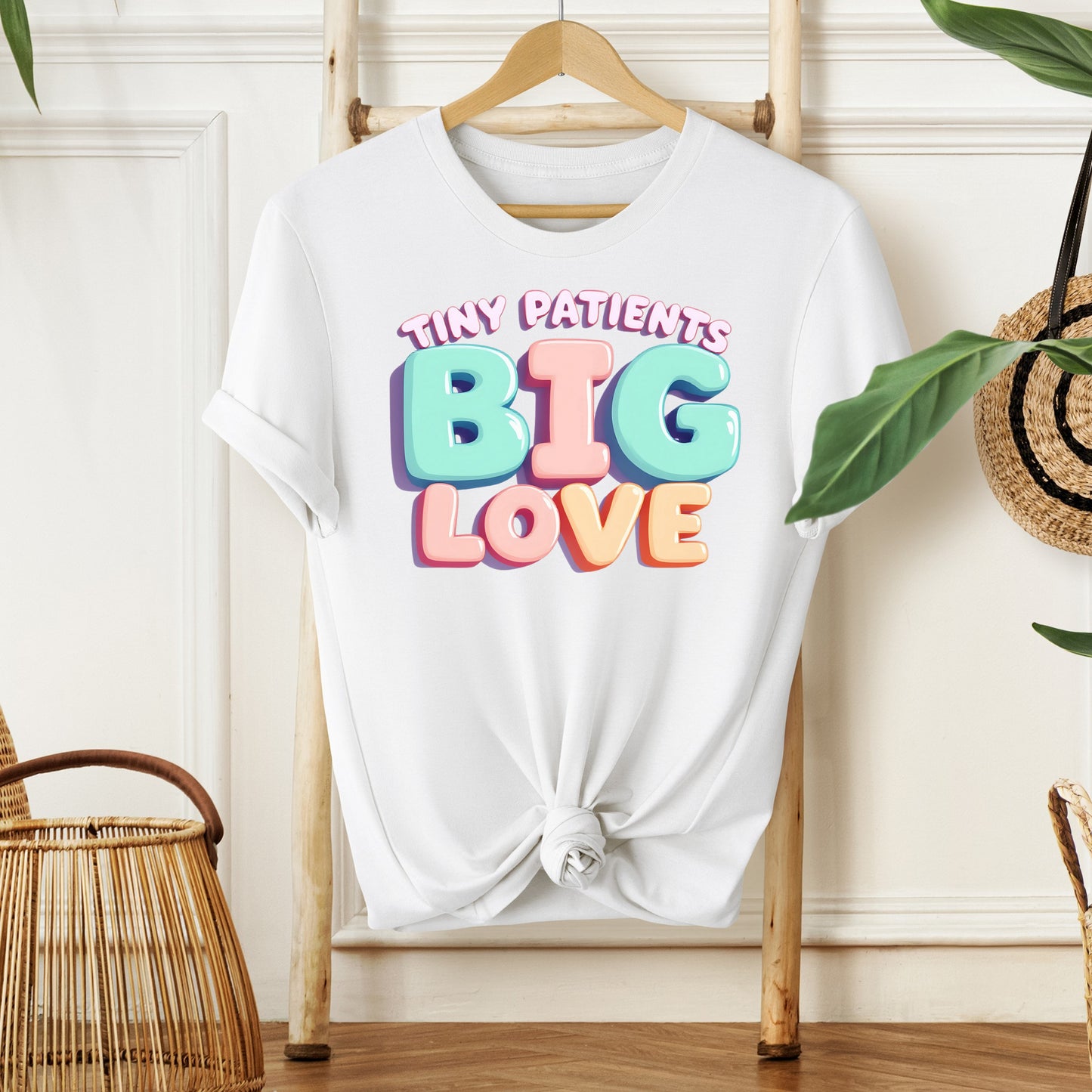 “Tiny Patients, Big Love” Pediatric Nurse Tee