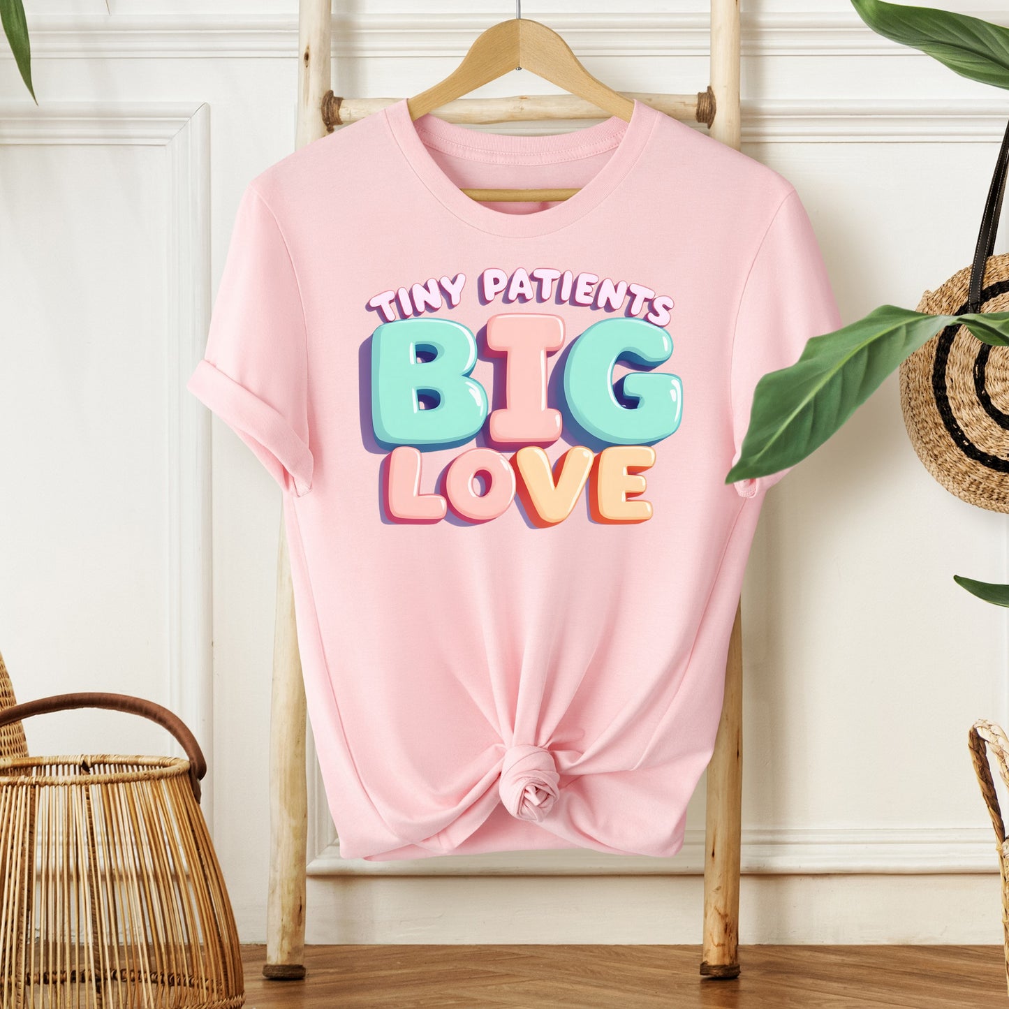 “Tiny Patients, Big Love” Pediatric Nurse Tee